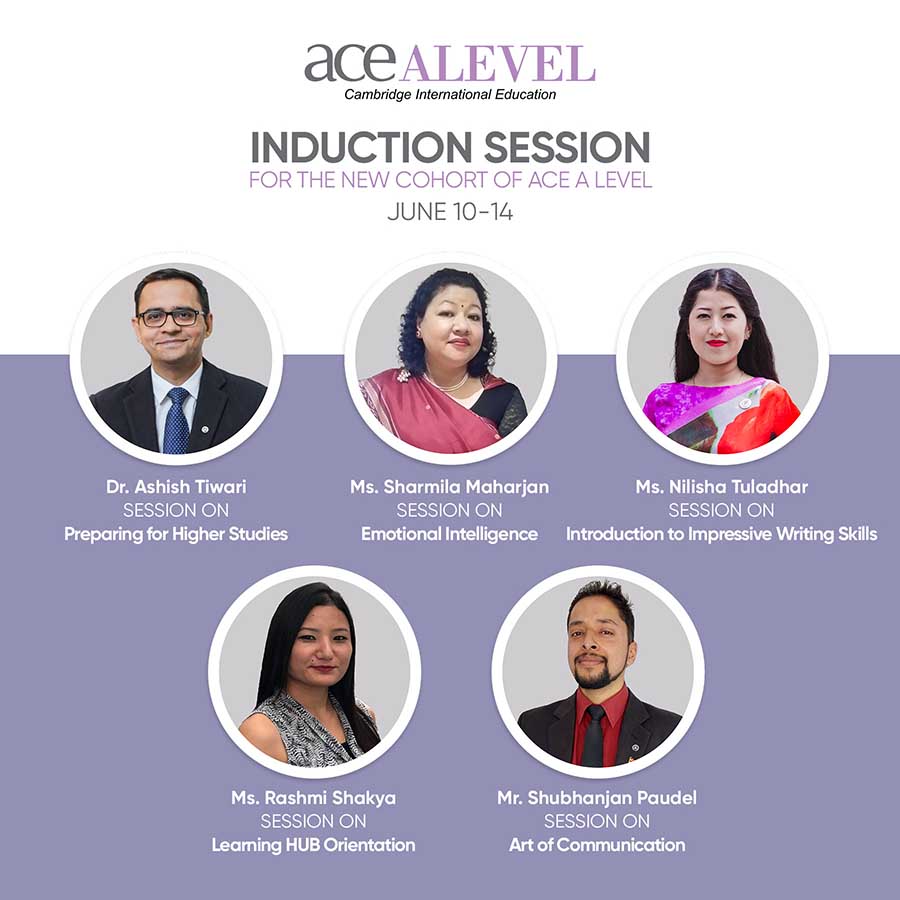 Ace A Level ,Induction Program ,2024